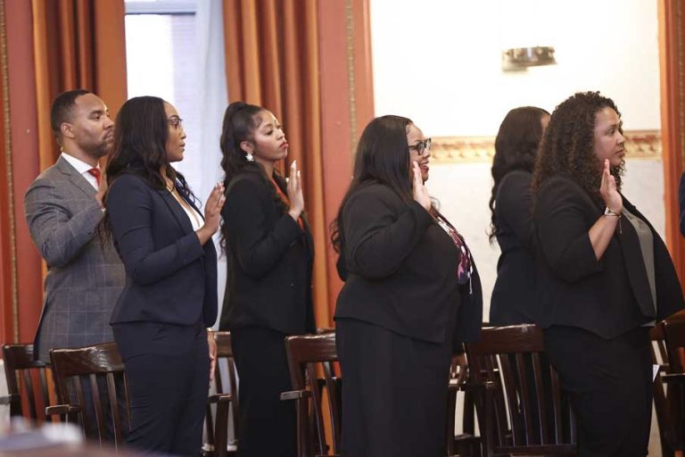 Photograph from the Annual Installation Of Officers & Advisory Board, hosted by the Barristers’ Association of Philadelphia