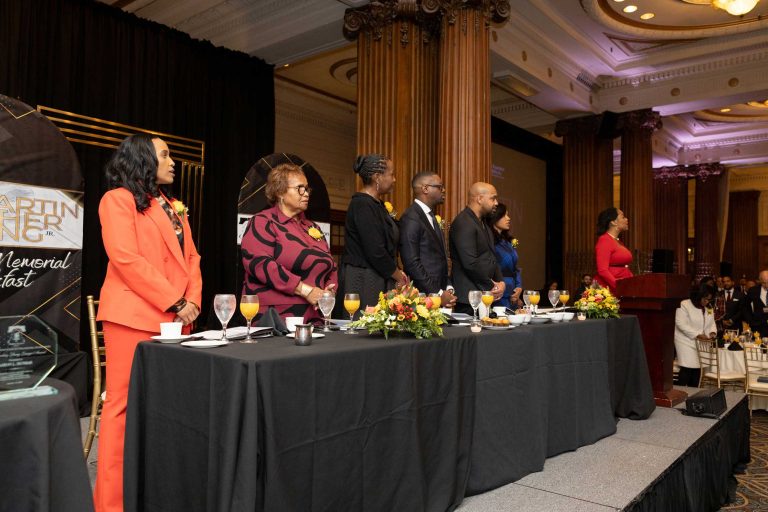 Photograph from the Dr. Martin Luther King, Jr. Memorial Breakfast hosted by the Barristers’ Association of Philadelphia